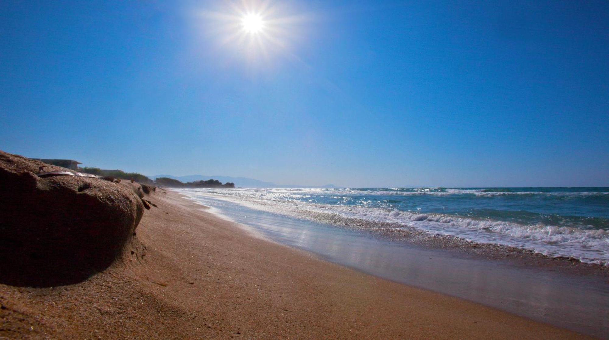 Dedalos Beach Hotel Szfáka Kültér fotó